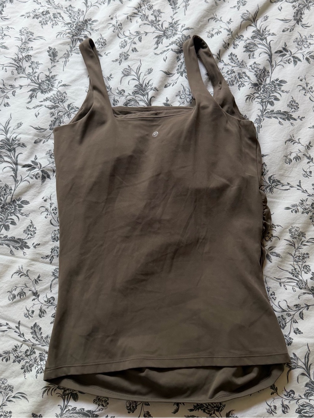 CRZ YOGA Women’s Tank Top — Black, White & Brown - Picture 3 of 6